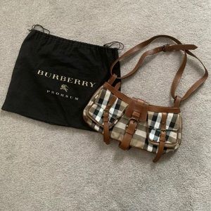 Authentic Burberry Prorsum House Check Bag